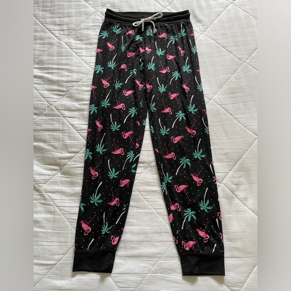 Tropical lounge pants 3/4 length - Picture 2 of 5